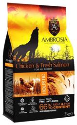 Chicken & Fresh Salmon All Breeds 12kg Ambrosia