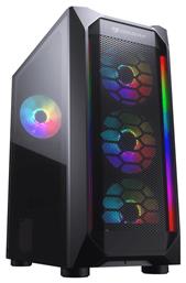 MX410 Mesh-G RGB Gaming Midi Tower με Πλαϊνό Παράθυρο Cougar