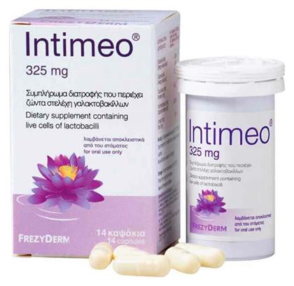 Intimeo Προβιοτικά 325mg 14 κάψουλες Frezyderm