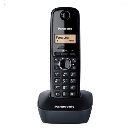 KX-TG1611 με Ελληνικό Μενού Μαύρο Panasonic από το Public