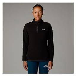 Fleece Γυναικεία Ζακέτα με Φερμουάρ Tnf Black The North Face